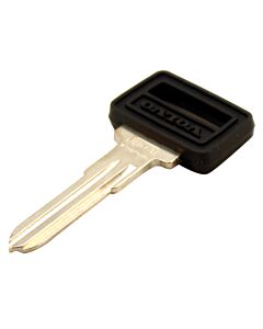 Kontakt sleutel 140+164+240 -1976 blanke sleutel met Volvo logo 