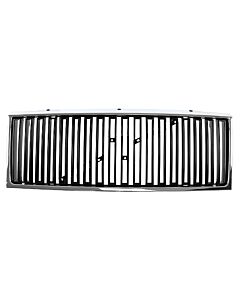 Grille chroom voor zwart VOLVO 740