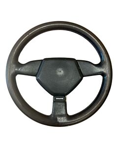 Stuurwiel, Sportstuur, Leer zwart, Sports steering wheel, Leather, black, Volvo 240, Gebruikt