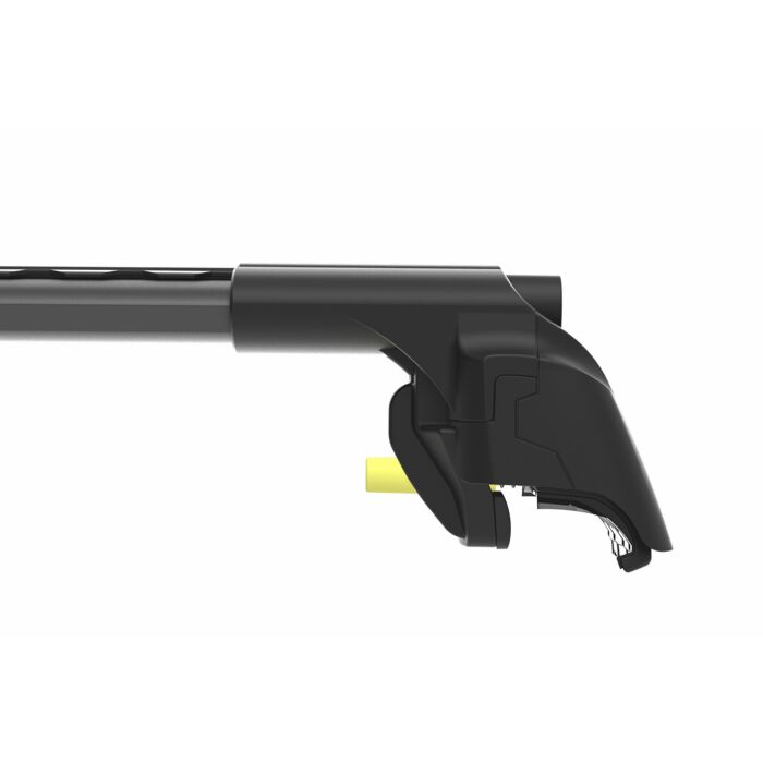 Portaequipajes Volvo plateado para rieles de techo Volvo V50 2004-2012 6 max 75kg riel de techo forma de ala para poco ruido del viento, número de pieza de Volvo DAK1001S.