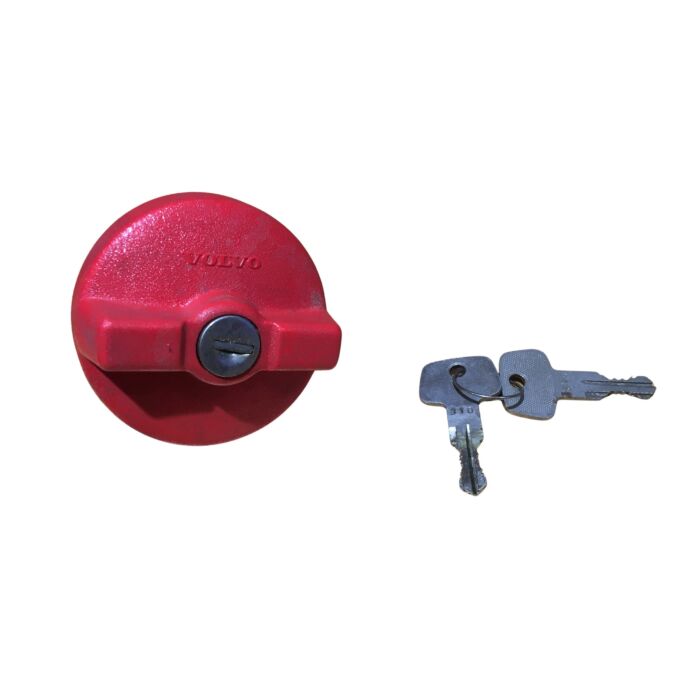 Volvo Tapon deposito gasolina + candado 240+260+1978+ rojo NOS ORIGINAL Volvo repuesto no 1129012