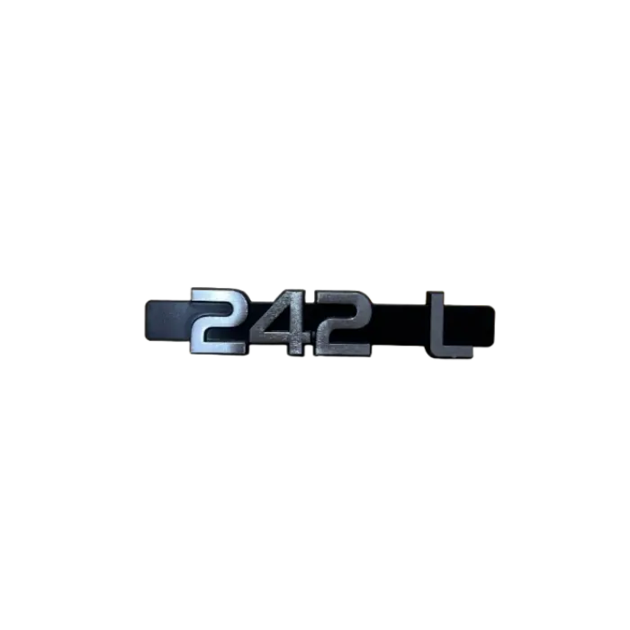Volvo Logo de pantalla frontal 242L Volvo repuesto no 1202175