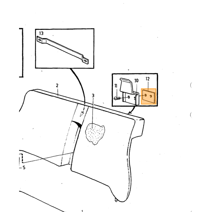 Volvo Height Adjuster Volvo repuesto no 1204860