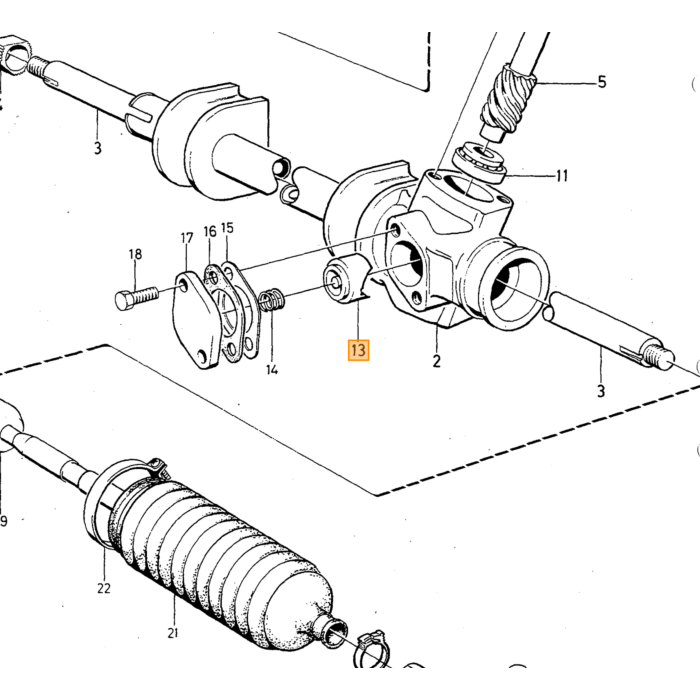 Volvo PISTON OPERATIVO Volvo repuesto no 1206894