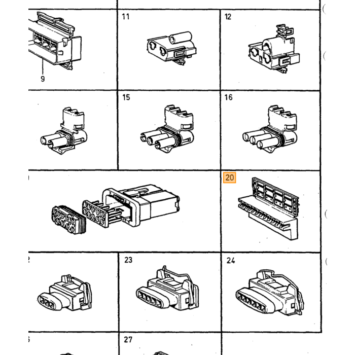 "Vivienda de Enchufe Volvo: Seguridad y Conexión Perfecta - Ref. 1212894"