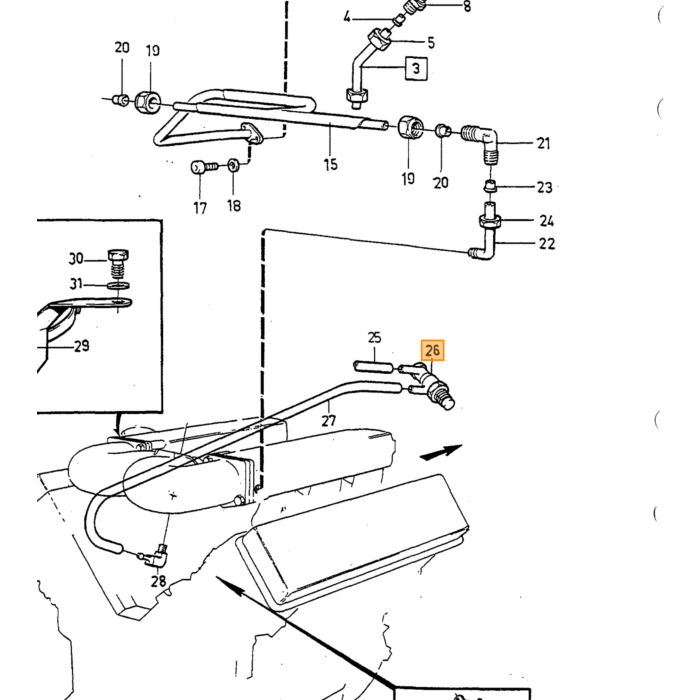 Válvula termostática Volvo número de pieza Volvo 1219566