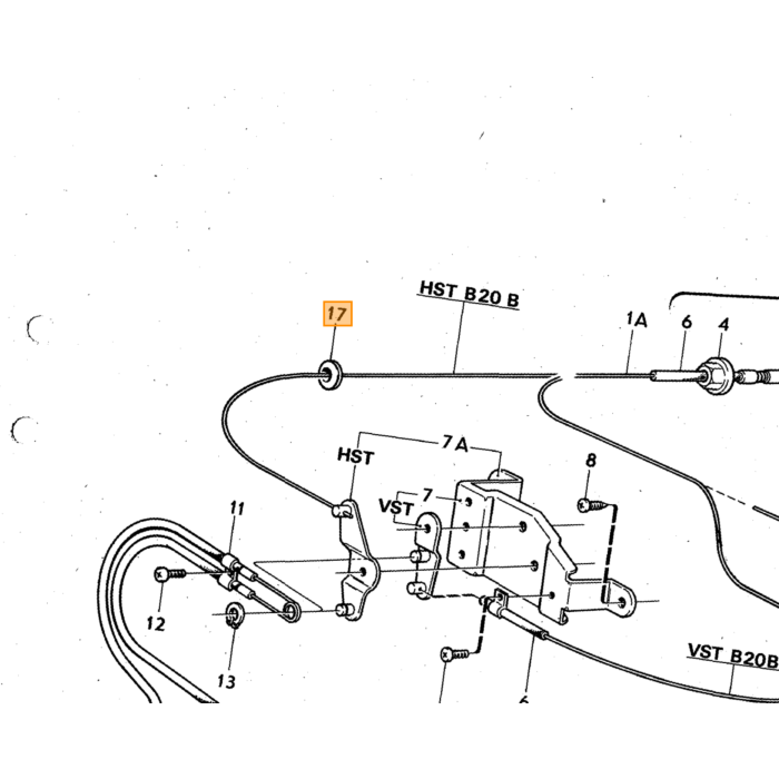 "Volvo Grommet Superior - Pieza Original Nr 1221779 para Volvo"