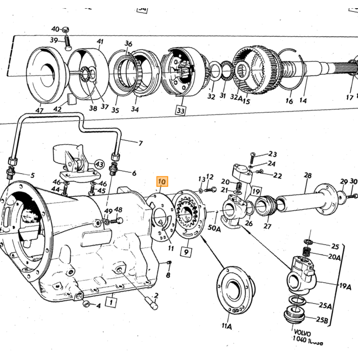 Volvo goma puerta 240 + 260 Volvo repuesto no 1235627