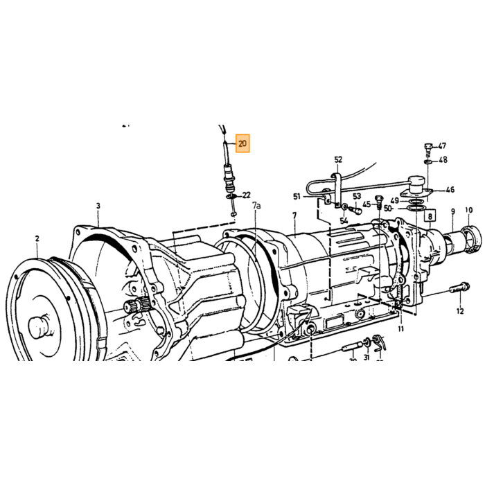 Volvo Cable de control Volvo repuesto no 1239933