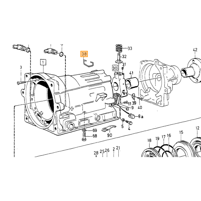 Volvo Válvula de cambio Volvo repuesto no 1239938
