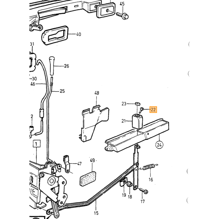 Tapón de sellado Volvo tipo universal Volvo, pieza Volvo nr 1247291 para Volvo.