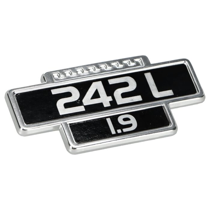 Emblema Volvo, pieza Volvo número 1254202