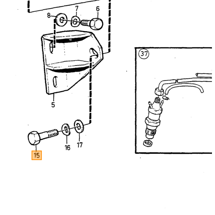 Tubo de combustible Volvo para tipo Volvo 240: tipo de motor Volvo 740 760 780: tipo de motor Volvo 940 960: tipo de motor, número de pieza Volvo 1257150.