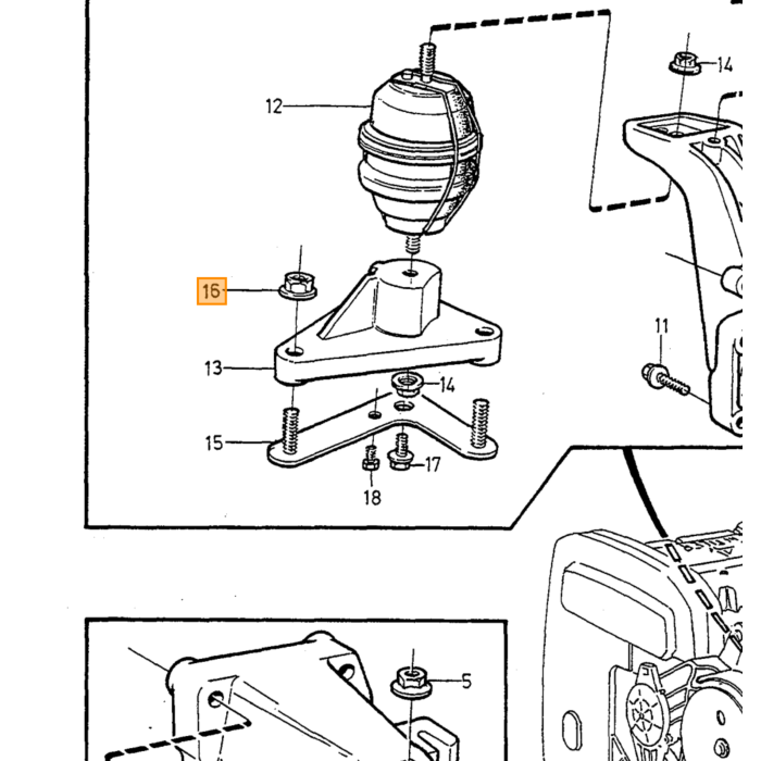Junta de tapón de llenado de aceite Volvo para 240 740 760 780 850 940 960 S70 V70 (-2000) S80 S60 diesel d24 D5252t sellado, número de pieza de Volvo 1257296.