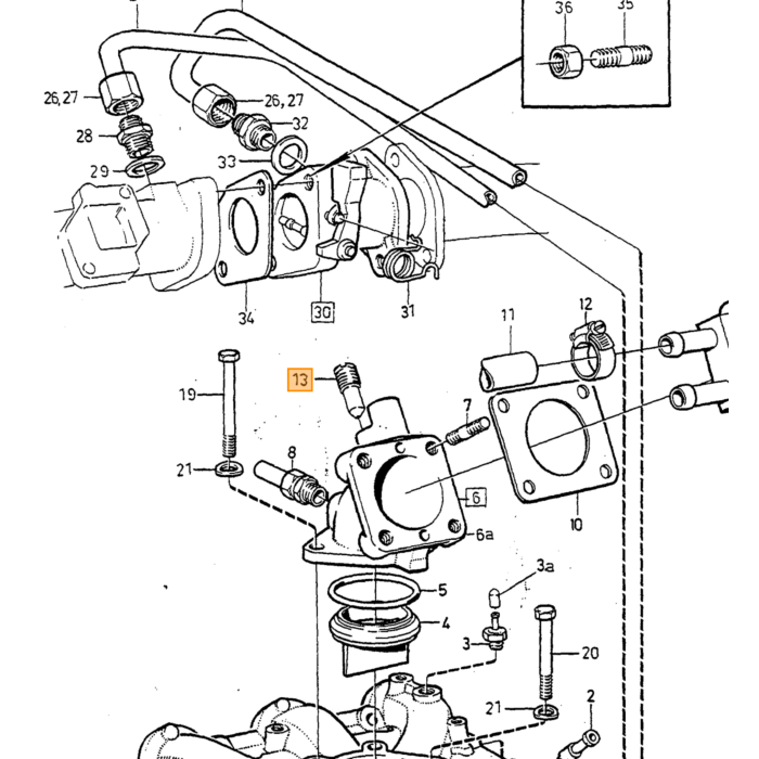 Enchufe Volvo, pieza de Volvo número 1266494