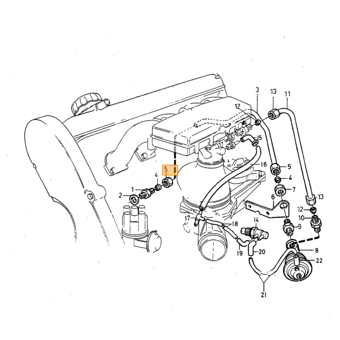 Producto Volvo, pieza de Volvo, número de parte 1272390