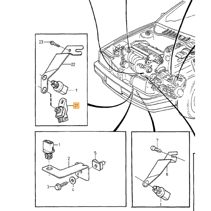 Sensor de mapa Volvo / sensor de presión de turbo del colector de admisión S40 V70 V40 C70 S70 850 sensor de presión de aire marca FAE Volvo número de pieza 1275342_FAE para Volvo.
