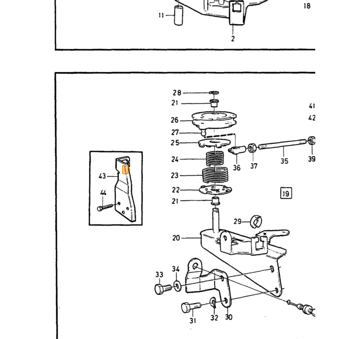 Volvo Control Bobbin Volvo repuesto no 1306239