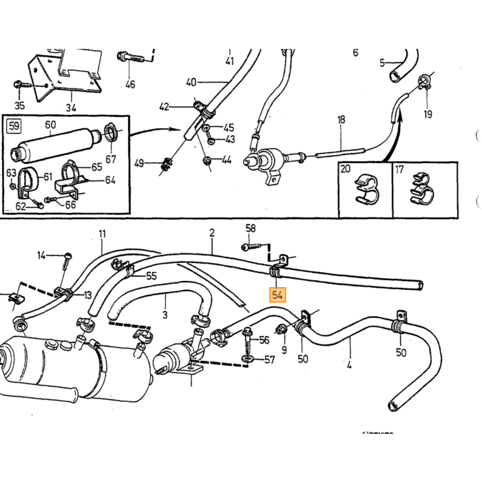 Producto Volvo, pieza Volvo número 1324743