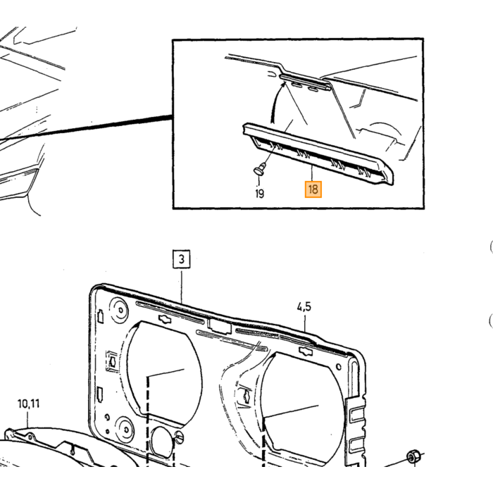Ventilador Volvo, pieza de Volvo número 1325693