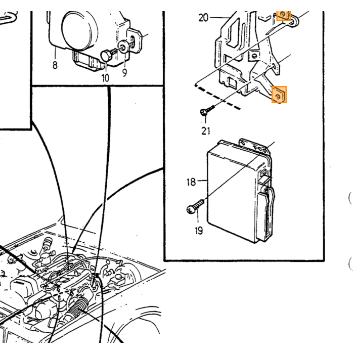 Sensor de Posición de la Válvula de Mariposa Volvo, pieza Volvo nr 1336385