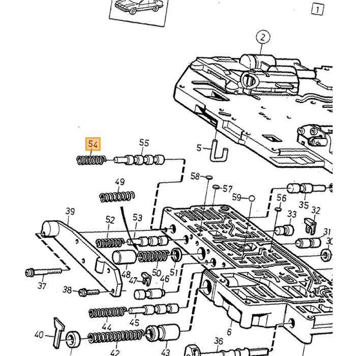 Restringiendo remache Volvo, pieza de Volvo nr 1339883