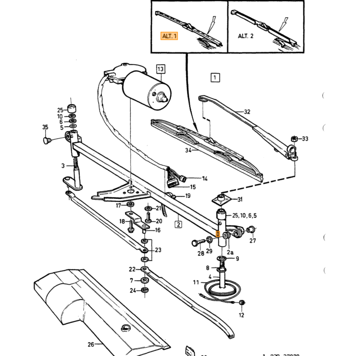 Producto Volvo, guardabarros Volvo, pieza número 1342099 para Volvo