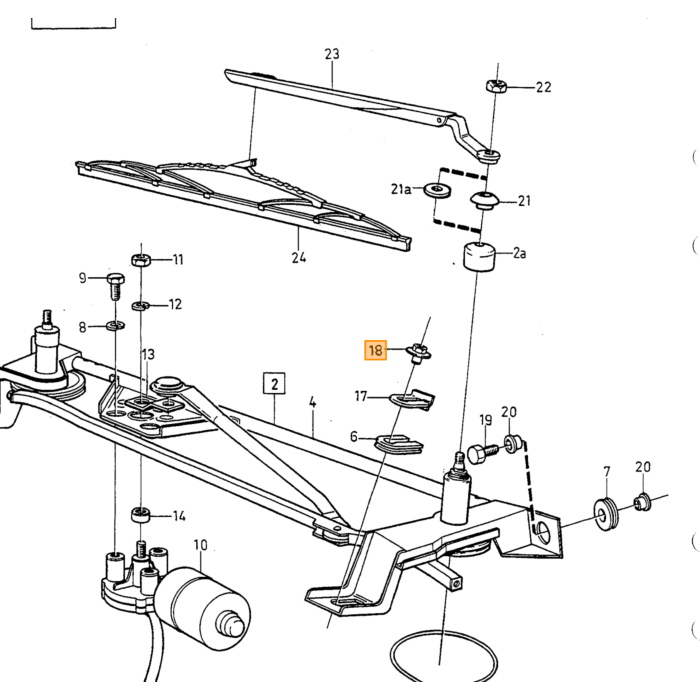 Producto Volvo, guardabarros Volvo, número de pieza 1342880 para Volvo