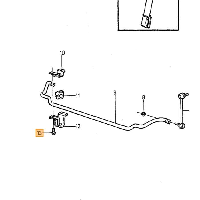 Volvo Muelle trasero 740+940+760+960 HD 12 6mm 38 cm Volvo repuesto no 1359710