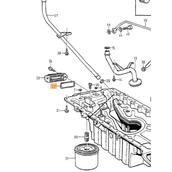 Volvo Junta Aceite Termostato Gasolina Volvo 850 - 960 - S90 - V90 - S70 - V70 - V70 - XC70 - S40 - V40 Volvo repuesto no 1366791
