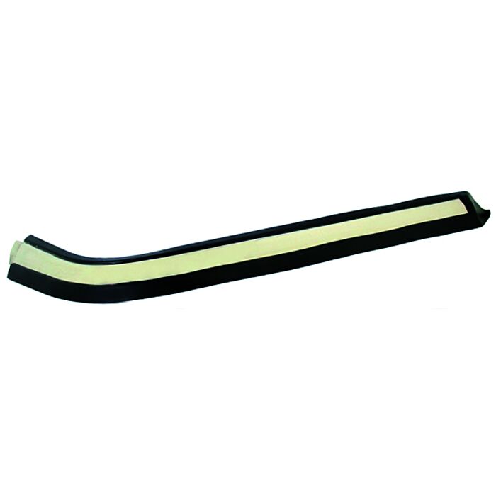 Tira decorativa para parachoques Volvo 240+260 Lado izquierdo cromado RVS 1372090 Pieza Volvo nr 1372330_B