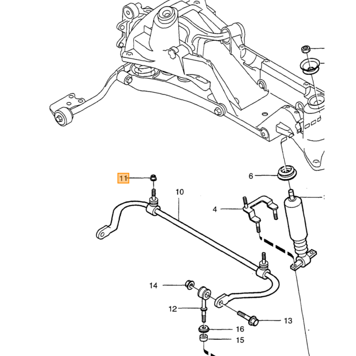 Volvo Sacador de Goma Muelle Trasero Volvo 850 - S70 - V70 - C70 2WD sin Nivomat Volvo repuesto no 1387907