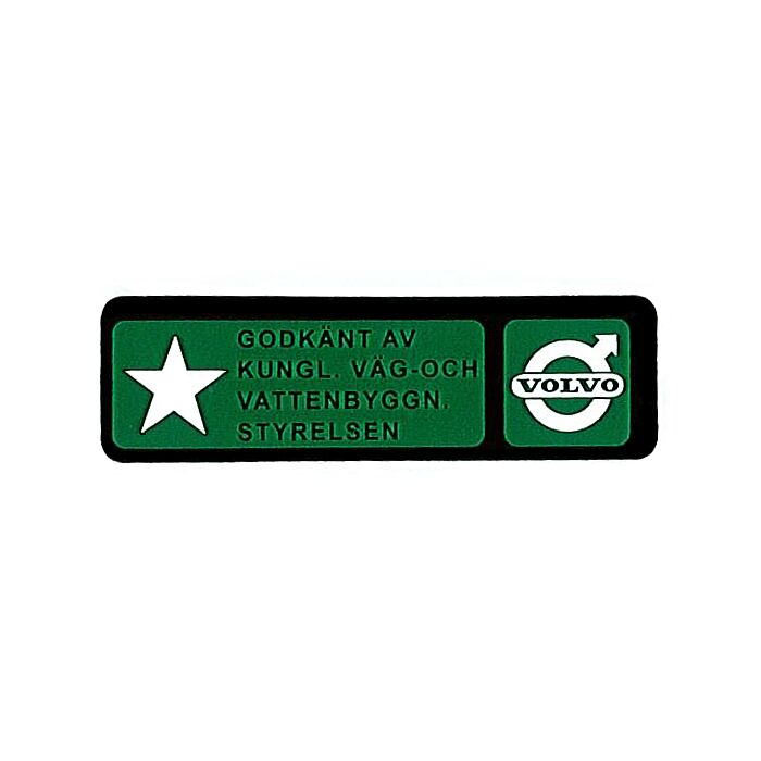 Sticker veiligheidsgordel 