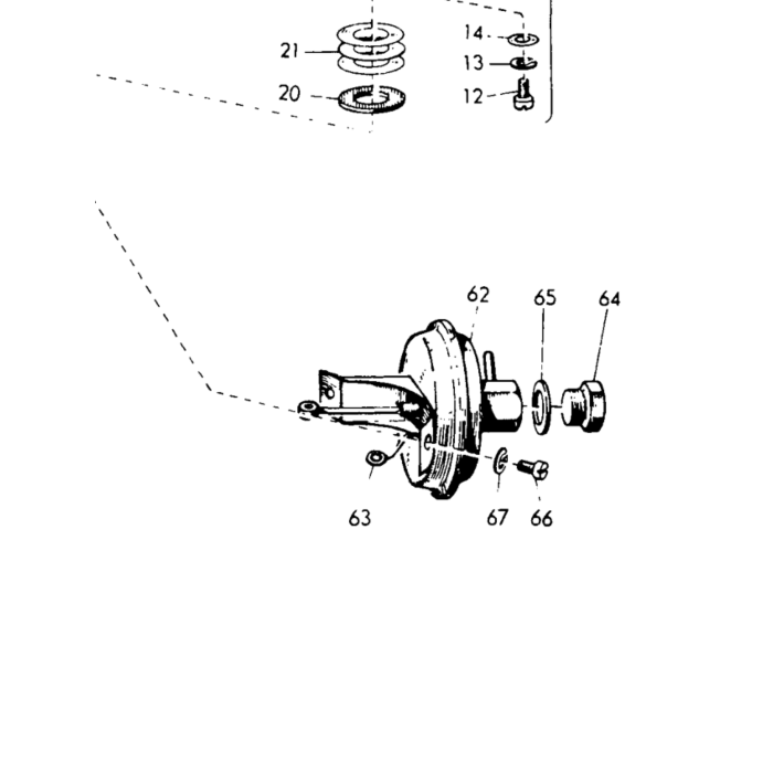 Volvo Rotor B16+B18 tipo antiguo hasta 1965 (0300900012) interno 14 mm también para encendido 123 Volvo repuesto no 238258