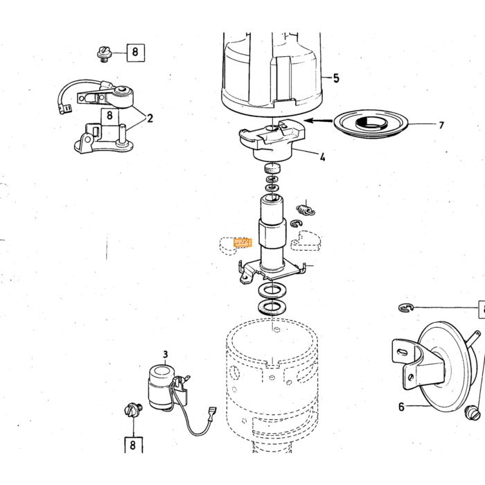 Volvo Disco B18+B20A+B20E 1965+ B30A+B21A+B19A+B23A (0300900029) Volvo repuesto no 243903