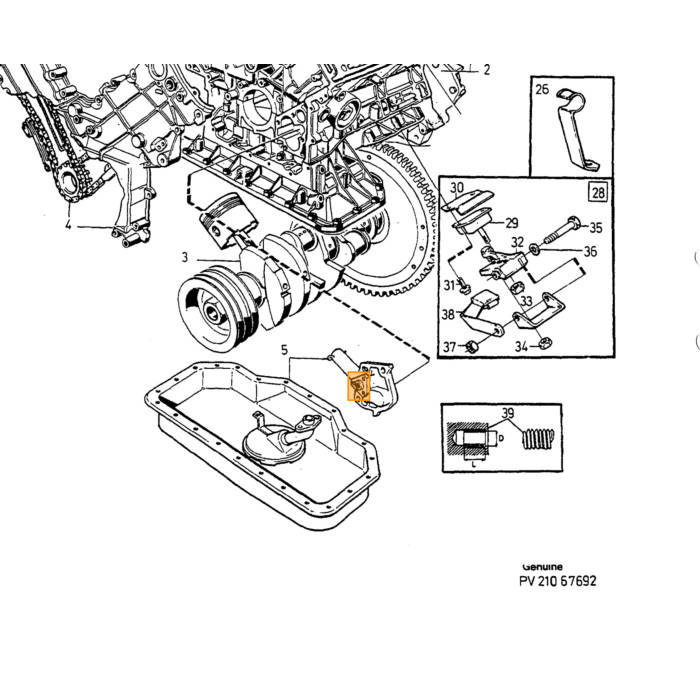 Volvo Juego de juntas culata B17E+B19E+B21E +F y FT 240 340-360 Volvo repuesto no 270677