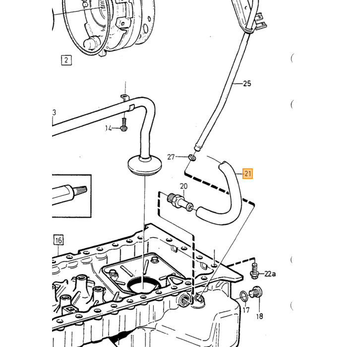 Conjunto de Juntas de Bomba de Aceite Volvo para Volvo 850 960 S90 V90 C70 S70 V70 XC70 S40 V40 S80, kit de sellado Volvo, número de pieza Volvo 271439.