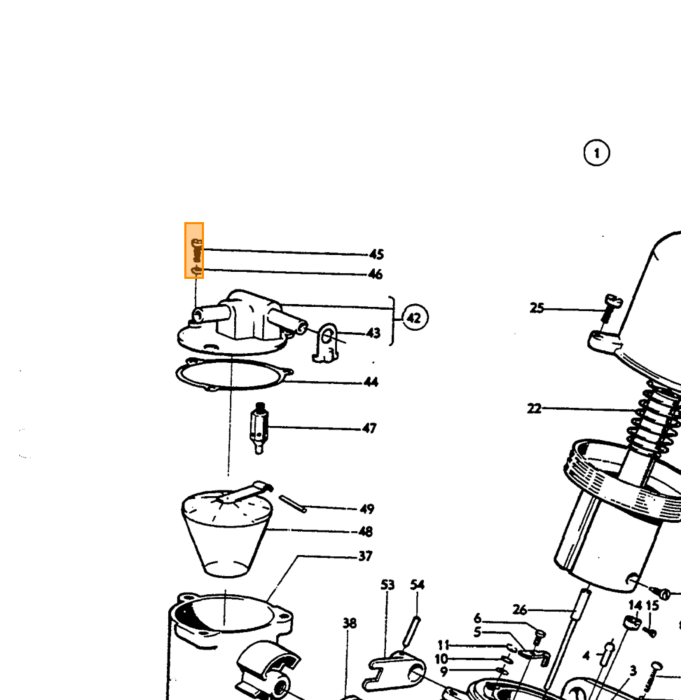 Volvo Kit de revisión de reparación de carburador SU HS6 (juego para 2 carburadores) incl. tubos de boquilla sin acelerador Volvo repuesto no 276278