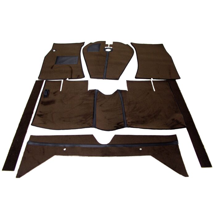 Volvo Juego de alfombrillas Amazon brown ajuste de 7 piezas incl aislamiento Volvo repuesto no 277223
