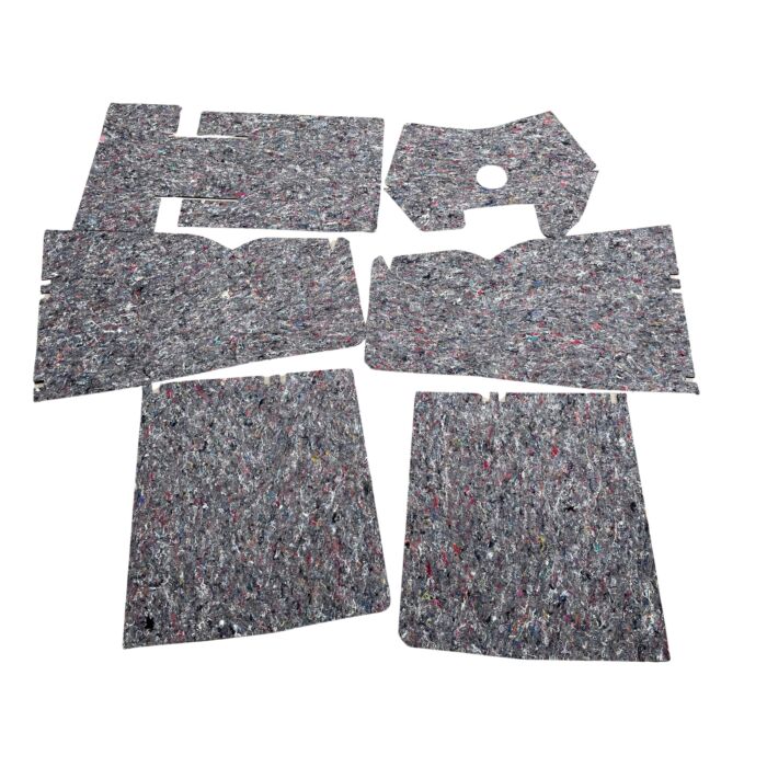 Volvo Juego de alfombrillas Duett black fit (cubre todo el suelo) 6 piezas Volvo repuesto no 277238-3