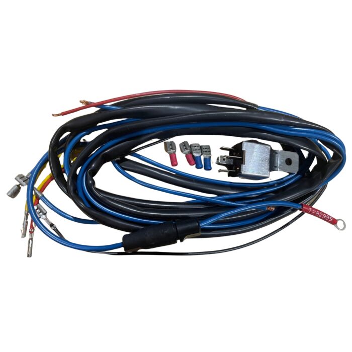 Conjunto de cables extra para lámparas Volvo 140 164 240 260 original con relé, número de pieza Volvo 283330