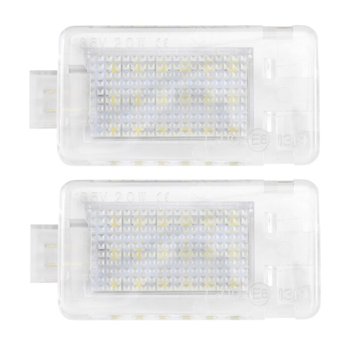 Iluminación LED para maletero Volvo 5000K 1 par C30 C70 S60 S80 V70 XC70 XC90 Número de pieza de Volvo 30754443_B