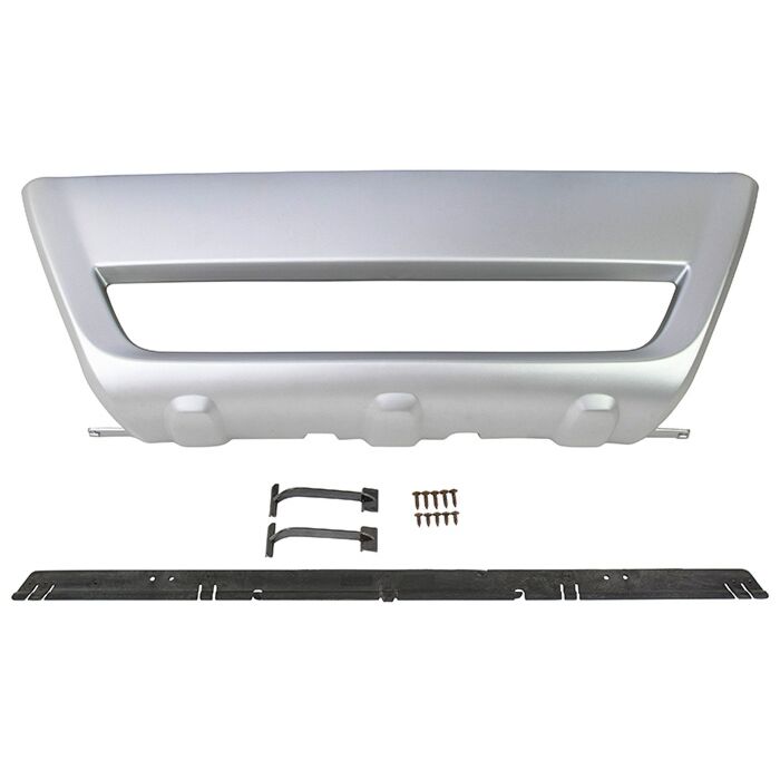 Cubierta de parachoques Volvo Skidplaat, barra de protección para parachoques delantero Xc60, placa deslizante en gris plateado, diseño R, placa deslizante, pieza de Volvo número 30758122.