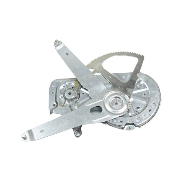 Mecanismo de ventana Volvo, reguladores de vidrio para el lado izquierdo V70 S60, pieza Volvo usada número 30784574U.