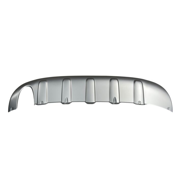 Placa de deslizamiento xc60 para parachoques trasero Volvo en plata metálica 426