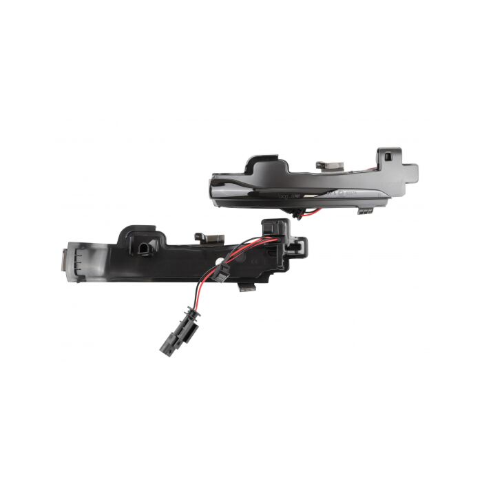Luces intermitentes de espejo LED Volvo con lente ahumada Dinámica 1 par S60 S80 V40 V60 V70 número de pieza de Volvo 31299385_B