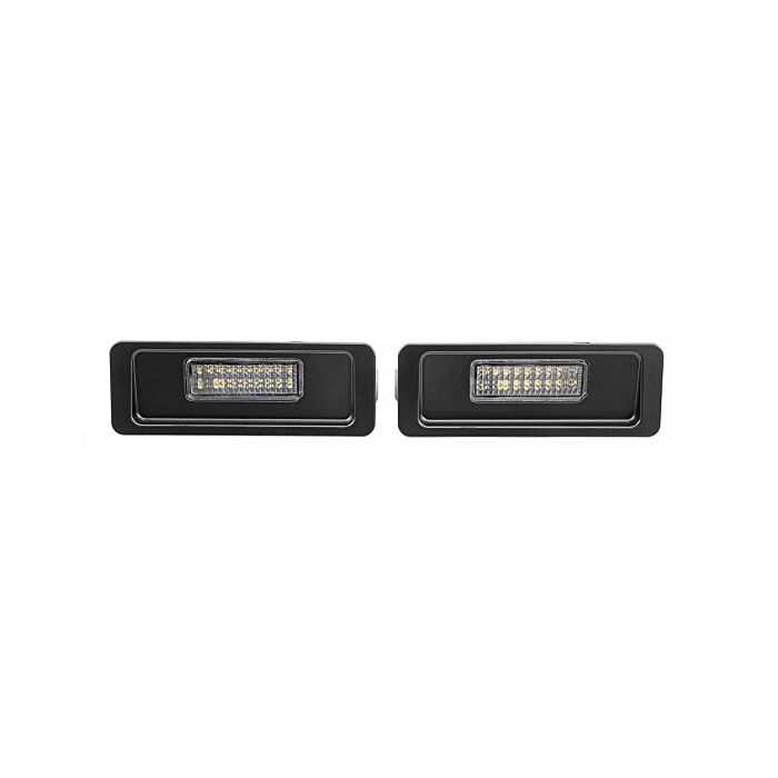 Iluminación LED para placa de matrícula Volvo 1 par - 6000K S90 S90 Número de pieza de Volvo 31446531_B