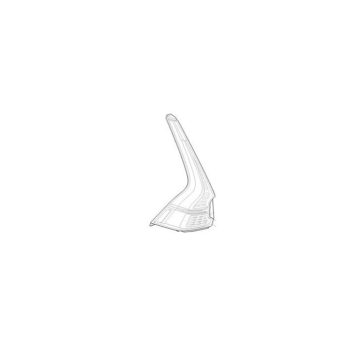 Luz trasera izquierda Volvo XC60 2018+ Número de pieza Volvo 31446617