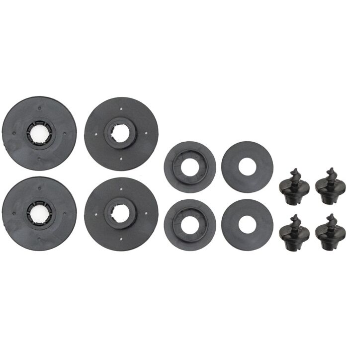 Alfombrillas de goma para invierno Volvo, para VOLVO V40 II 13- Número de pieza de Volvo 32357478