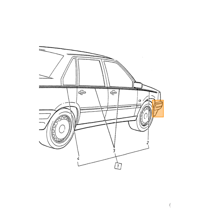 Volvo Emblema  Volvo tipo  Volvo 850 Volvo repuesto no 3512151